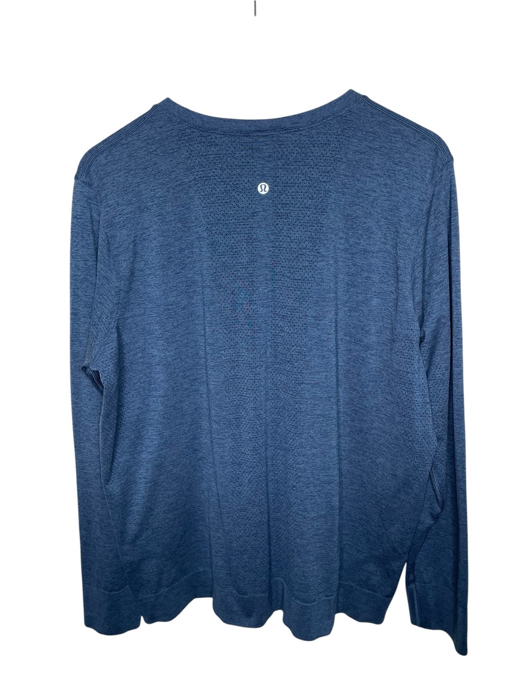 lululemon Swiftly Relaxed Long Sleeve Shirt Blue Twill - Picture 6 of 9